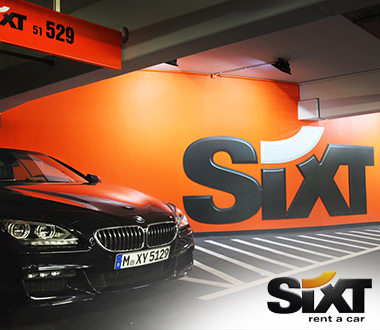 BlueOrange Life в сотрудничестве с Sixt предлагает пользователям карт BlueOrange скидку на прокат автомобилей 