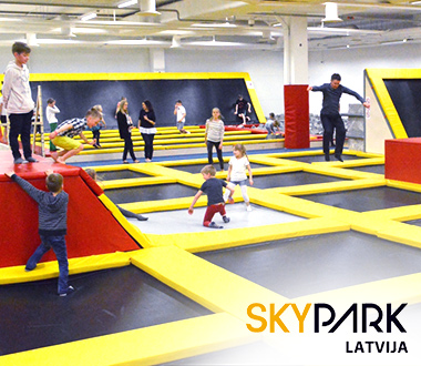 BlueOrange Life sadarbībā ar Skypark BlueOrange karšu lietotājiem paredz 10% atlaidi ieejas biļetēm.
