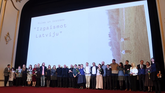 5.decembrī kinoteātrī “Splendid Palace” pirmizrādi piedzīvojusi dokumentālā filma “Izgaismot Latviju”. 