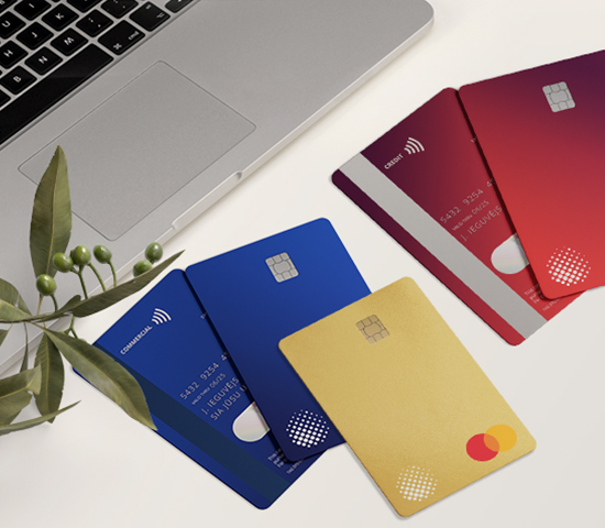 BlueOrange is one of the first banks in Latvia, which has introduced cards with vertical design, based on the most frequent patters in the daily use of cards.