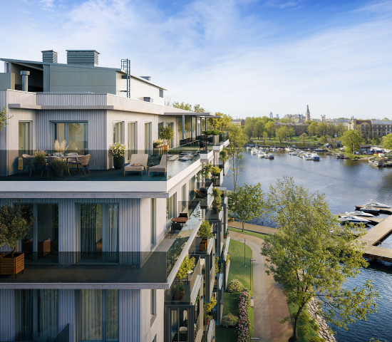 BluOr Bank piešķir 15,8 miljonus eiro premium klases projektam Klīversalā